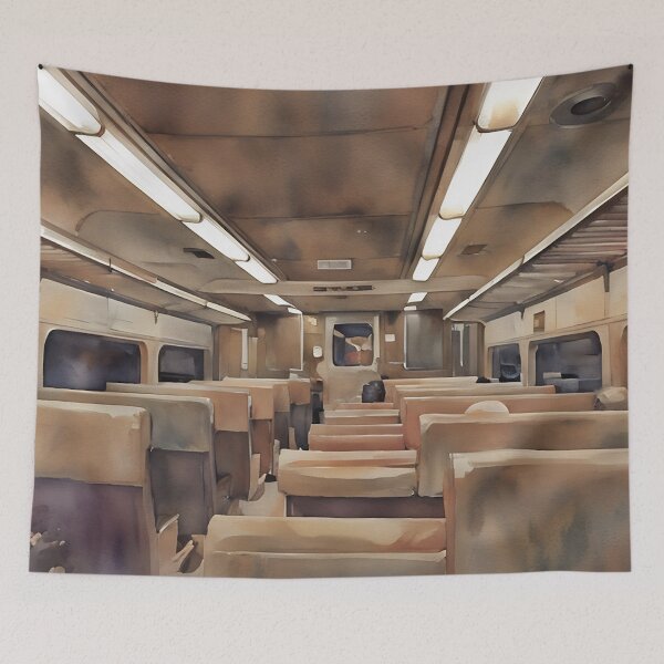 Item preview, Lone Commute designed and sold by RCWatercolours.