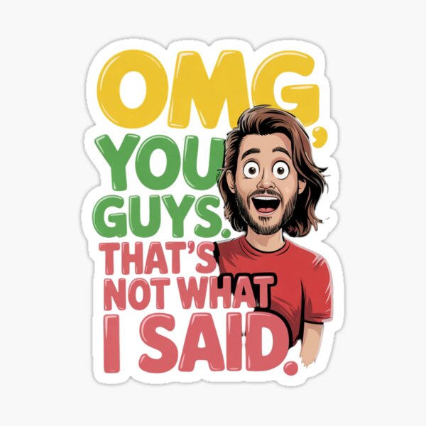 Item preview, Funny Jesus That's Not What Said Religious God Christian Fun designed and sold by ConceptualVibes.