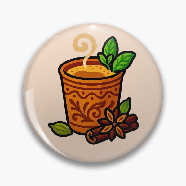 Item preview, Indian Masala Chai - Spice, Steam & Soul designed and sold by Myra365Art.