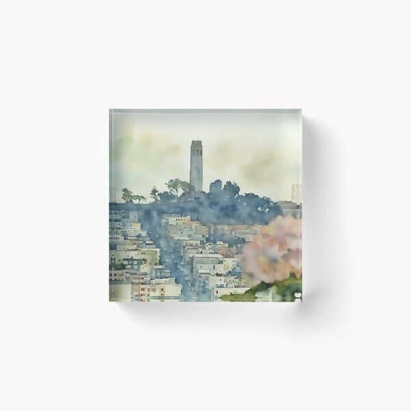 Item preview, Coit Column designed and sold by RCWatercolours.