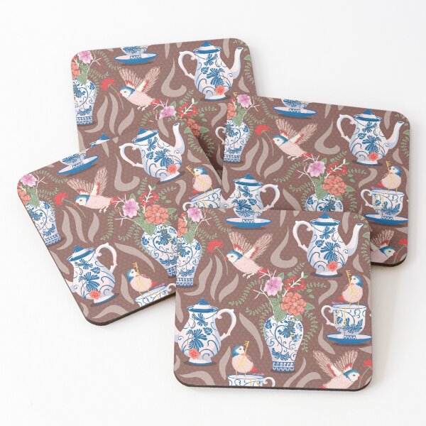 Item preview, Garden Tea Party designed and sold by Farissa Designs.