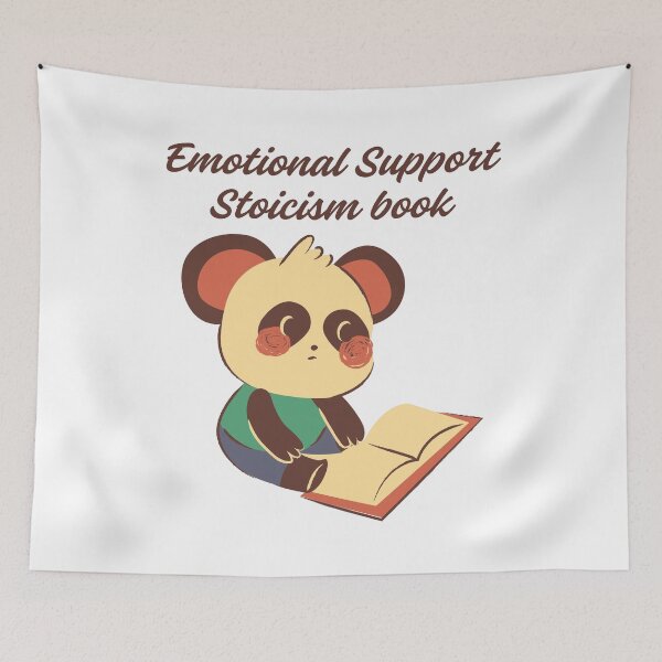 Item preview, Emotional Support Stoicism Book | Best Books on Stoicism | The Little book of Stoicism designed and sold by LexaArtworks.