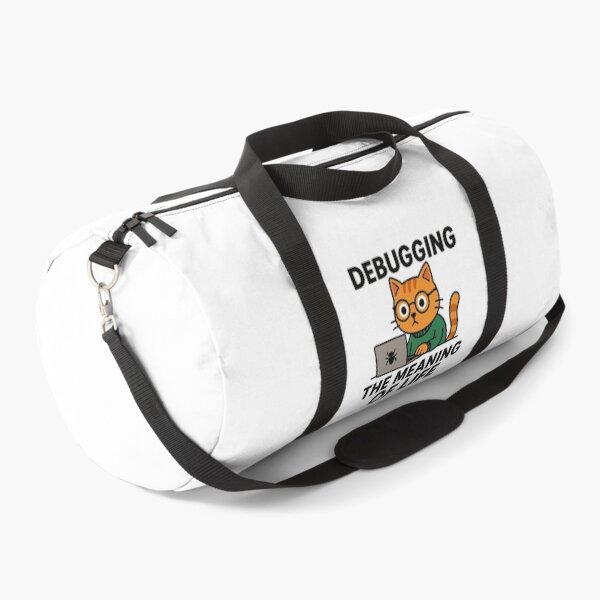 Item preview, Cat Coding - Debugging the Meaning of Life designed and sold by taste-with-it.