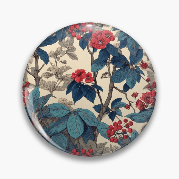 Item preview, Botanical Japanese Pattern  designed and sold by bapupa.