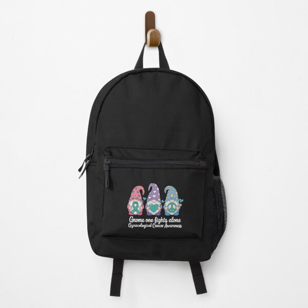 Item preview, Gnome One Fights Alone Gynecological Cancer Awareness designed and sold by ConceptualVibes.