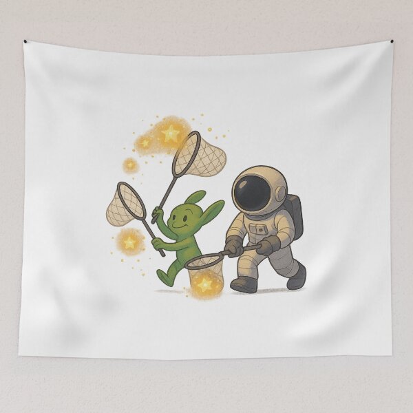 Item preview, Stellar Harvest: Collecting Cosmic Dust designed and sold by HEERMANArt.