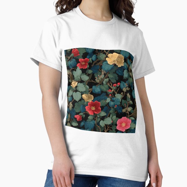 Item preview, Botanical Japanese Pattern Floral Trace designed and sold by bapupa.