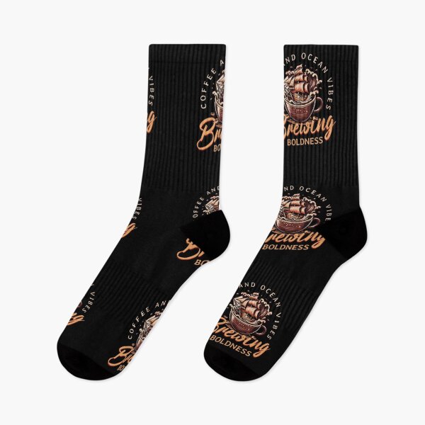 Item preview, Brewing Boldness – Coffee Meets Ocean Vibes designed and sold by MJO80.