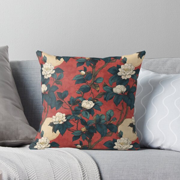 Item preview, Botanical Japanese Pattern Garden Calm designed and sold by bapupa.