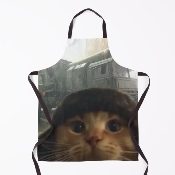 Item preview, Soviet Soldier Cat in the Rain designed and sold by pastel.moonwave.