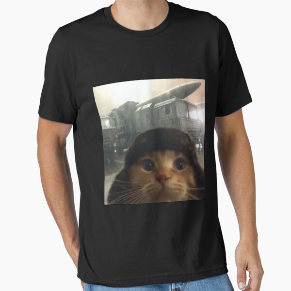 Item preview, Soviet Soldier Cat in the Rain designed and sold by pastel.moonwave.