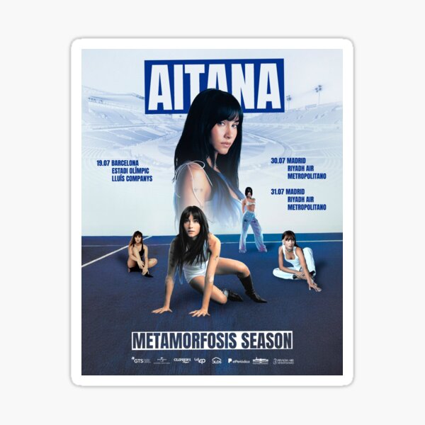 Item preview, aitana metamorfosis season poster designed and sold by blondieworld.