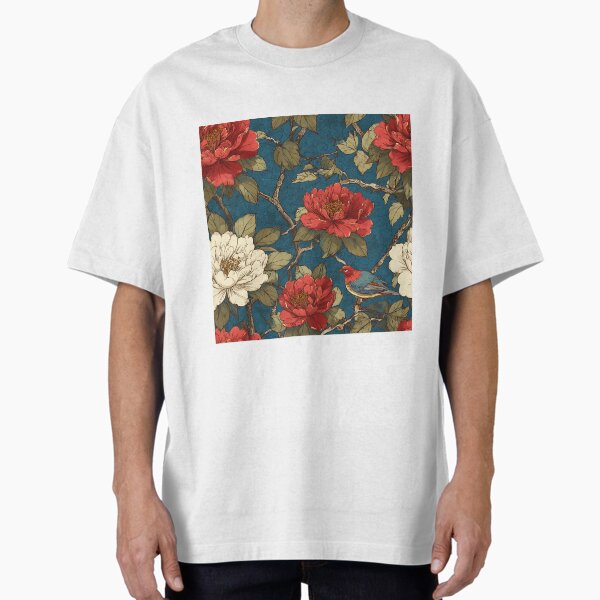 Item preview, Botanical Japanese Pattern Bloom Flow designed and sold by bapupa.