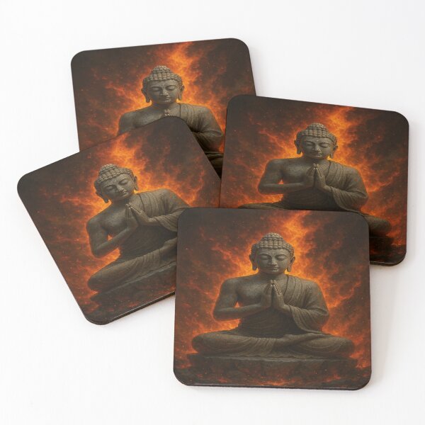 Item preview, Buddha of Flame & Stone designed and sold by EarthandOcean.
