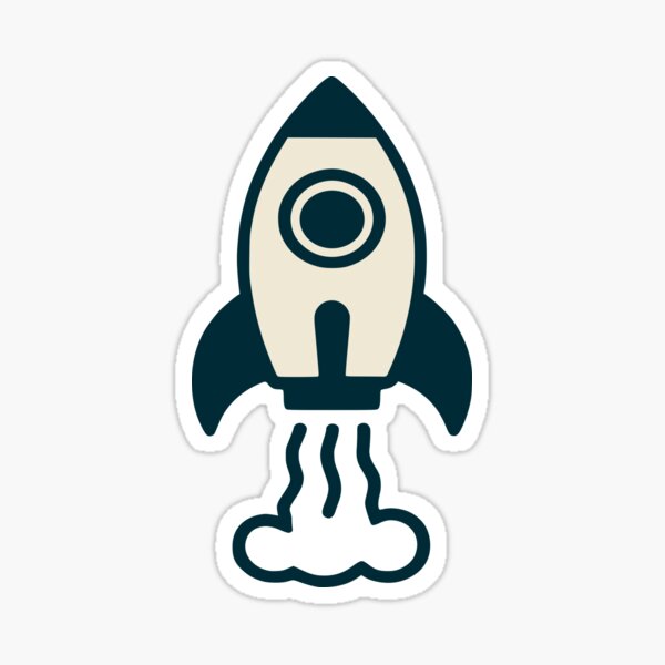 Item preview, Retro Rocket Launch Design designed and sold by quibrak.