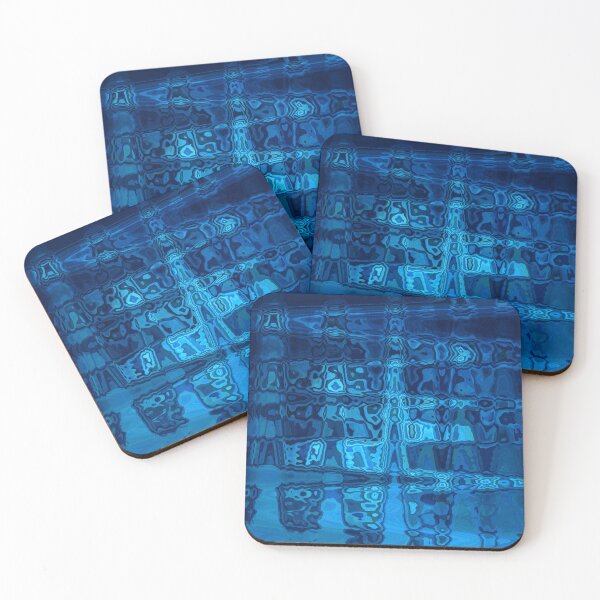 Item preview, Blue abstract water image designed and sold by Sigtrix.