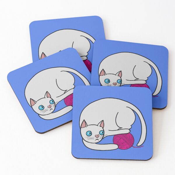 Item preview, Gato y lana designed and sold by Naikiria.