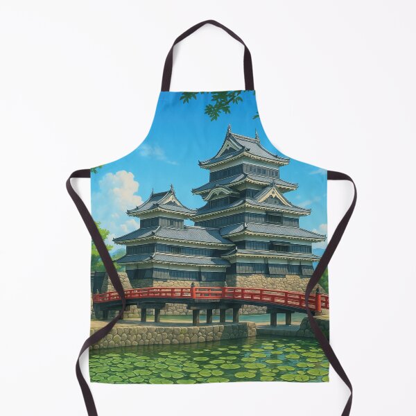 Item preview, The Matsumoto Castle and Lotus Pond designed and sold by Takeda-art.