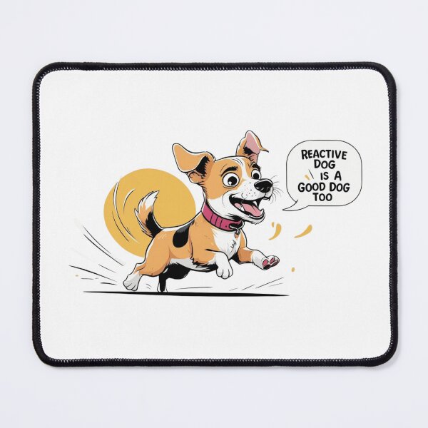 Item preview, Funny Reactive Dog Cartoon with Quote – Humorous Pet Design designed and sold by MerchVersum.
