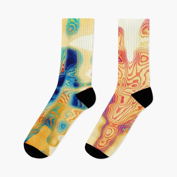 Item preview, Colorful, abstract, wave-like patterns designed and sold by Sigtrix.