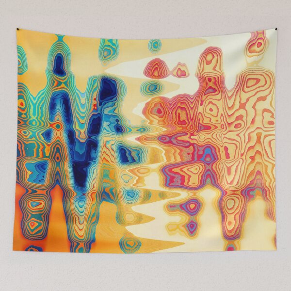 Item preview, Patrones coloridos, abstractos y ondulados. designed and sold by Sigtrix.