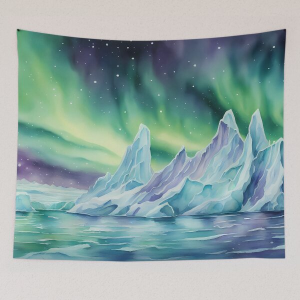 Item preview, Northern Lights Arctic Ice designed and sold by CalmnessbyChoice.