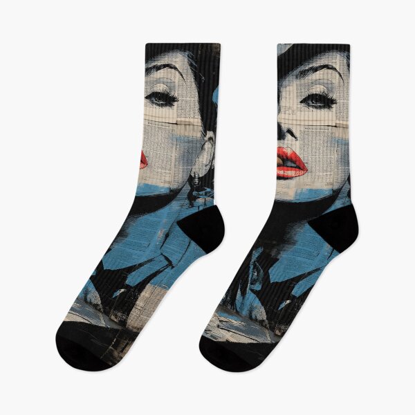 Item preview, Light It Up with Attitude - Bold Noir Portrait of a Woman with Cigar and Vintage Newsprint Flair designed and sold by OlfactoART Studio.
