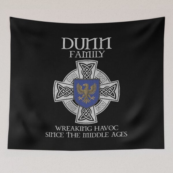 Item preview, Dunn Family Crest – Medieval Heritage Emblem for Ancestry Lovers & Vintage Style Fans designed and sold by 9X FR.