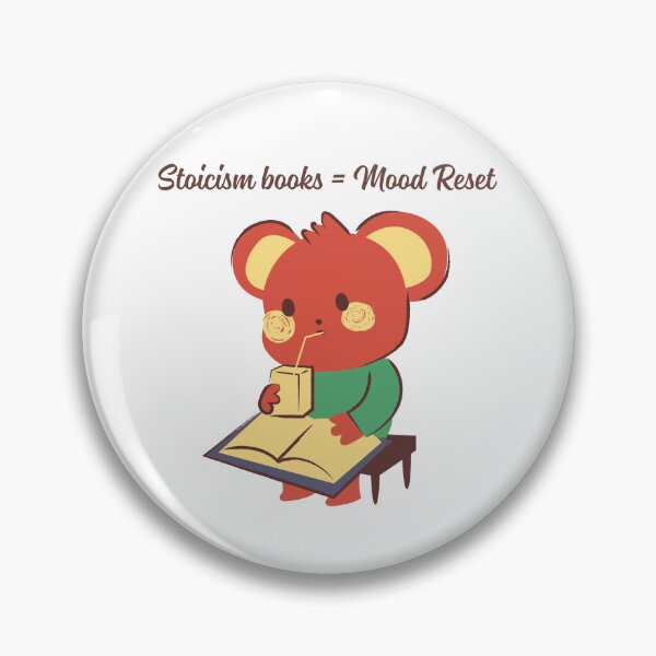 Item preview, Stoicism Books = Mood Reset | Best Books on Stoicism | The Little book of Stoicism designed and sold by LexaArtworks.