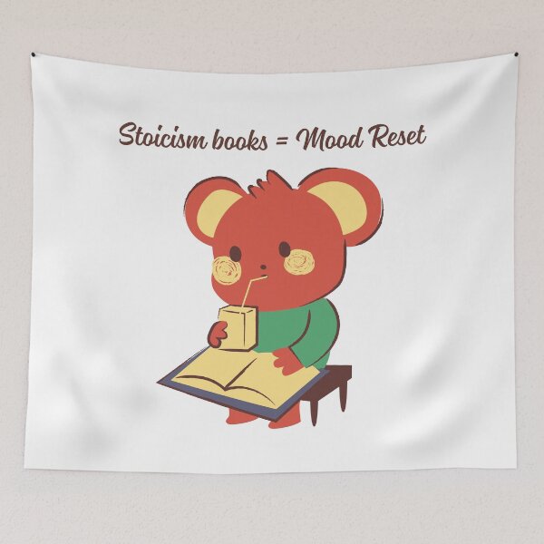 Item preview, Stoicism Books = Mood Reset | Best Books on Stoicism | The Little book of Stoicism designed and sold by LexaArtworks.