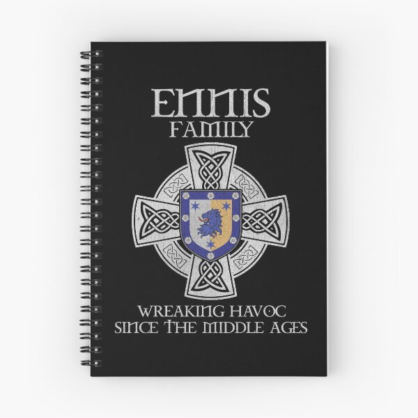 Item preview, Ennis Family Crest – Medieval Heritage Emblem for Ancestry Lovers & Vintage Style Fans designed and sold by 9X FR.