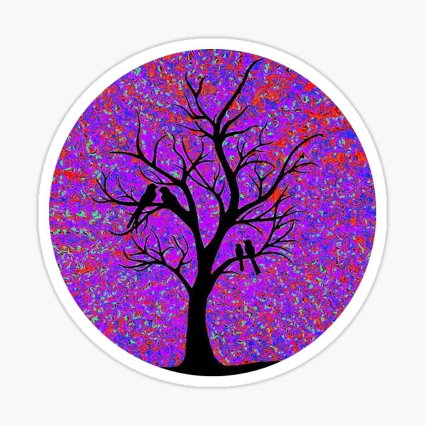 Vista previa del artículo con la obra «Árbol de familia», diseñado y vendido por KeekneesKustoms.