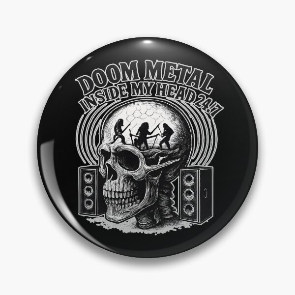 Artikelvorschau, Doom Metal in meinem Kopf, rund um die Uhr entworfen und verkauft von Krossgor.