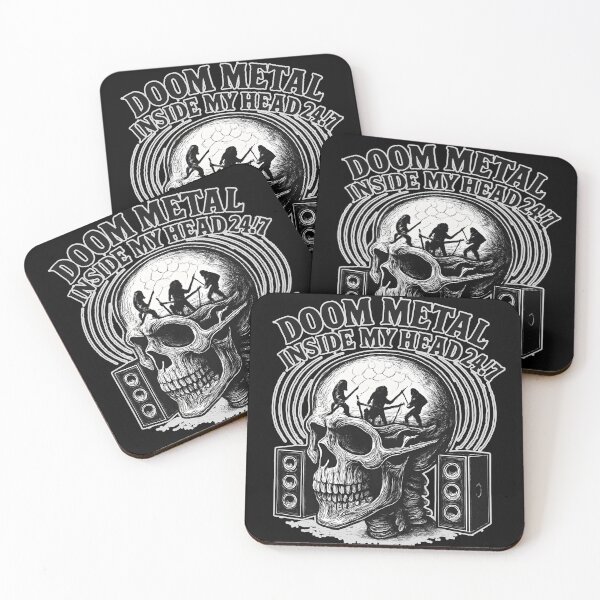 Item preview, Doom Metal Inside My Head 24/7 designed and sold by Krossgor.