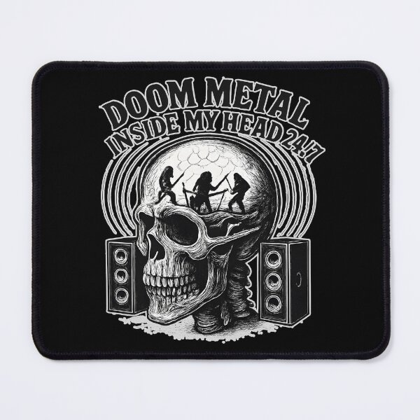 Item preview, Doom Metal Inside My Head 24/7 designed and sold by Krossgor.