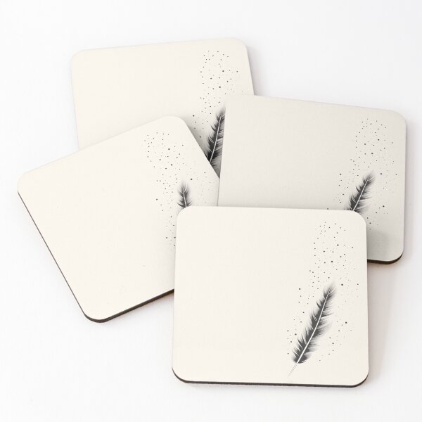 Item preview, Soft Neutral Feathers – Boho Minimalist Aesthetic designed and sold by GiriaGallery.