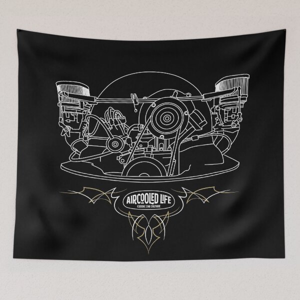 Item preview, Aircooled Life - Classic Car Culture (Engine) designed and sold by Joemungus.