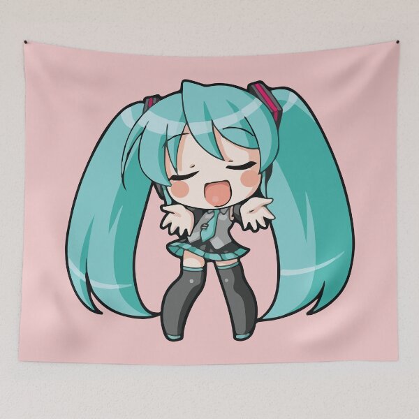 Item preview, Kawaii Miku Hatsune Chibi designed and sold by BrownHorse90s.