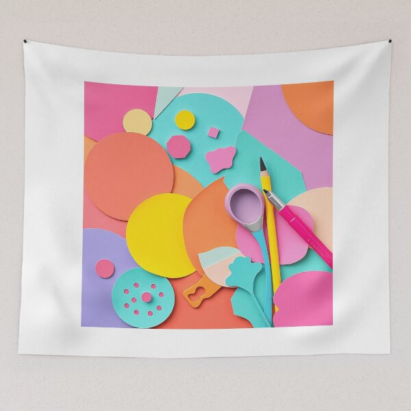 Item preview, Vibrant Paper Collage Art Supplies designed and sold by sharon1210.