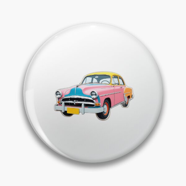 Item preview, Vibrant Paper Collage Classic Car designed and sold by sharon1210.