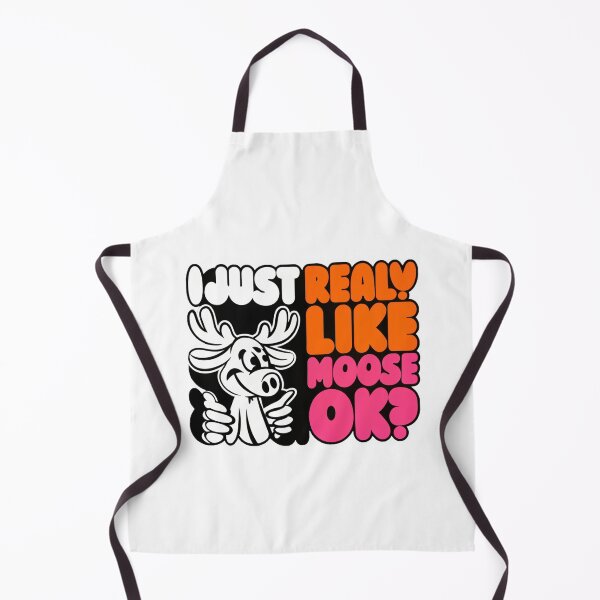 Item preview, I Just Really Like Moose, Ok? Funny Moose Lover designed and sold by graphic-genie.
