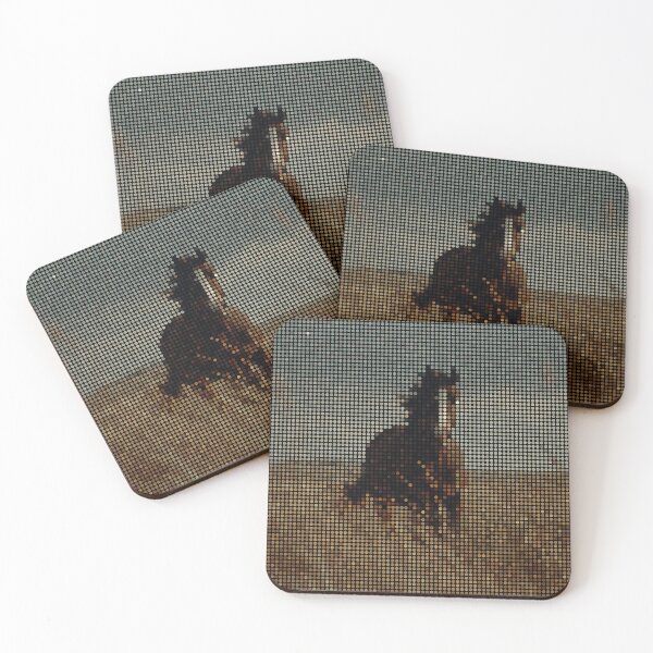 Item preview, Equus – Astral Portrait of a Joyful Spirit Horse in Motion designed and sold by Vaporsurfer.