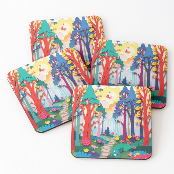 Item preview, Magical Forest Collage Art designed and sold by sharon1210.