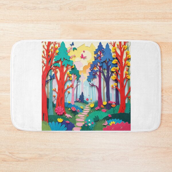 Item preview, Magical Forest Collage Art designed and sold by sharon1210.