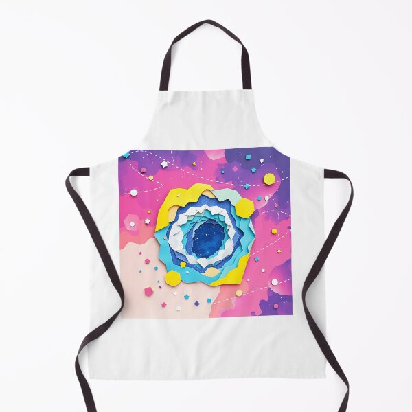 Item preview, Colorful Galaxy Paper Collage Artwork designed and sold by sharon1210.