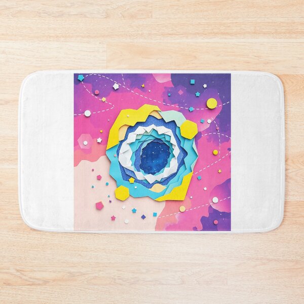 Item preview, Colorful Galaxy Paper Collage Artwork designed and sold by sharon1210.