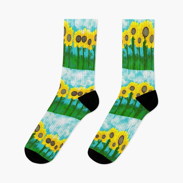 Item preview, Sunflowers in the fields designed and sold by Posterpics.