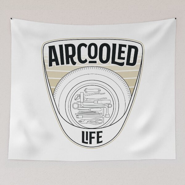 Item preview, Spare wheel tool kit - Aircooled Life Classic Car Culture designed and sold by Joemungus.