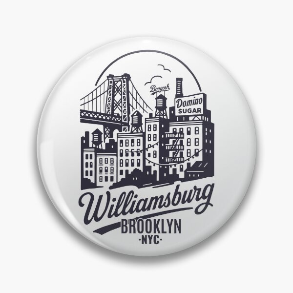 Item preview, Williamsburg Brooklyn NYC Bold Sketch designed and sold by Boogosh.