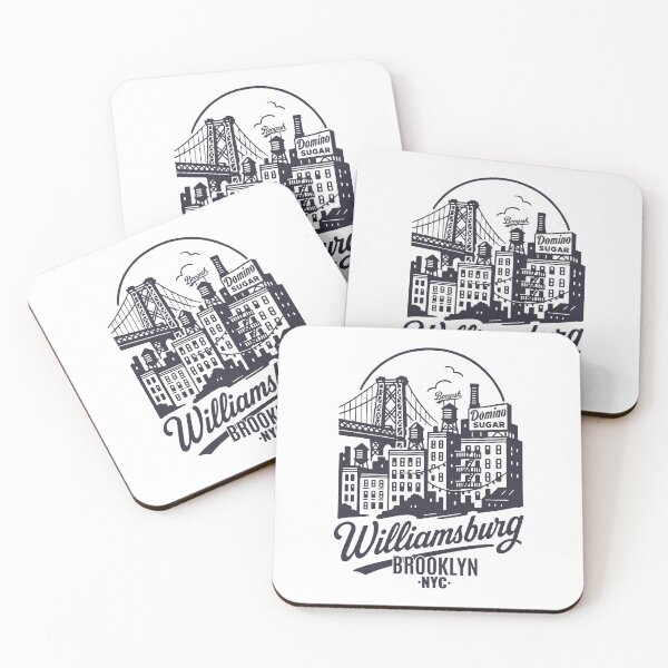 Item preview, Williamsburg Brooklyn NYC Bold Sketch designed and sold by Boogosh.